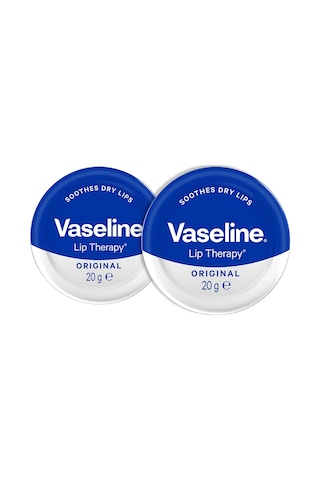 Vaseline Lip Therapy Yumuşatıcı Dudak Kremi Original 2 x 20 G