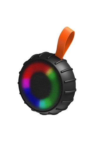 1200 Mah Rgb Işıklı 10w Mini Wireless Bluetooth Hoparlör Taşıma Askılı Taşınabilir Speaker-1685