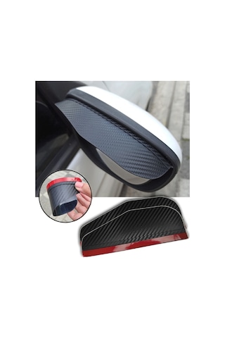 Tata Marina İle Uyumlu Araç Parkmatik Numaratör + Carbon Ayna Siperlik