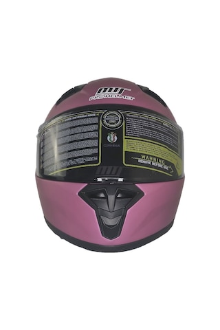 Motoanl Full Face Ce Sertifikalı Child Motor Kask Fuchsia Pembe