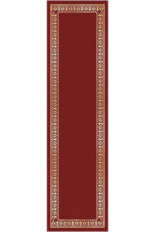 Bordo Klasik Motifli Protokol Yolluk Halı Özel Ölçülü Vh063n11