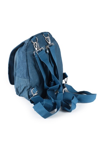 Küçük Boy Krinkıl Günlük Çok Gözlü El Omuz Sırt Çanta Mavi 13-5a Mavi