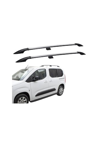 Fiat Doblo 2024 2025 Portbagaj Tavan Çitası Gri