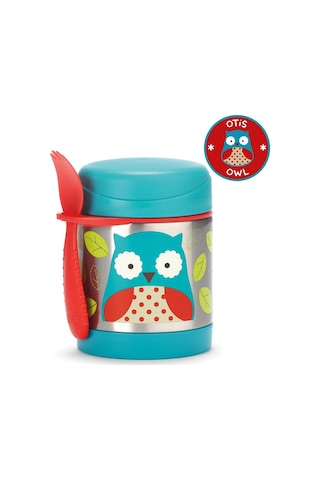 Zoo Paslanmaz Çelik Termos 325 Ml Baykuş
