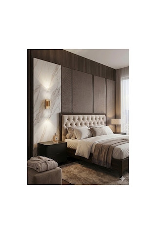 Bubblelight Small 31 Cm Modern Tasarım Led Aplik - Duvar Lambası - Gold - Pilli - Beyaz Led Altın