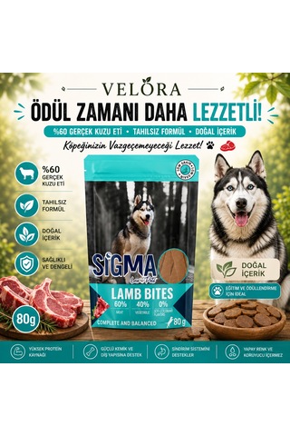 Sigma Chicken Bones Tavuk Etli Köpek Ödül Maması 80 Gr Tahılsız Premium Köpek Ödülü Doğal İçerik