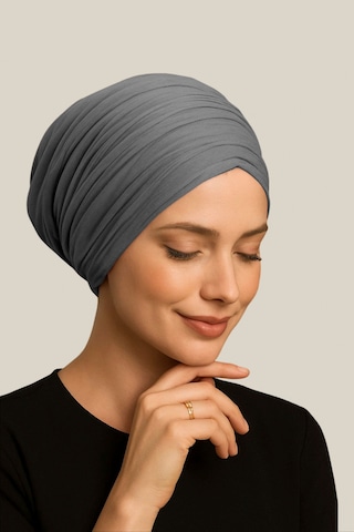 Alaturka Pratik Hazır Geçmeli Bone Gri