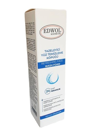 Edwol Tazeleyici ve Nemlendirici Yüz Temizleme Köpüğü 200 ML