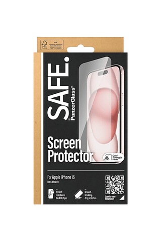 Panzerglass Apple iPhone Uyumlu 15 Uyumlu 9h Full Cam Koruyucu - Şeffaf