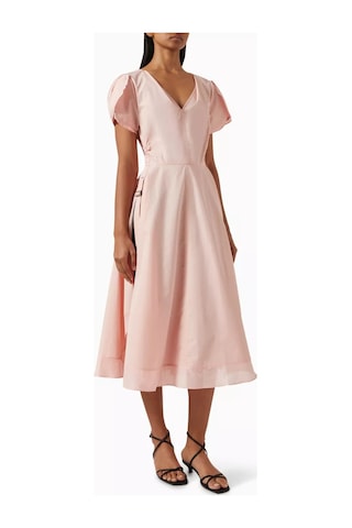 3.1 Phillip Lim Lale Kol Detaylı Elbise Asimetrik Zarafet Ve Modern Form Pembe