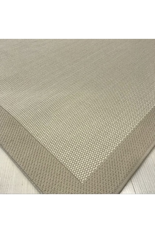 Elvey Home Jüt Sisal S9213 Gri Kaymaz Taban Hasır Dokuma Yıkanabilir Yolluk Salon Koridor Mutfak Halısı