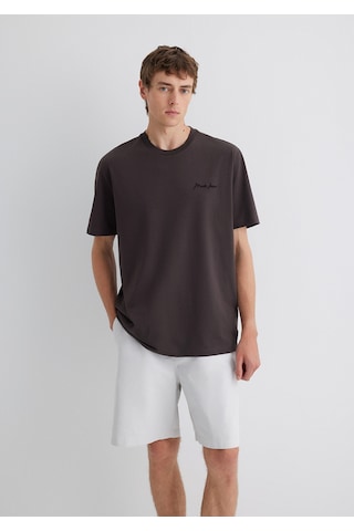 Mavi Koyu Kahve Erkek T-shirt M0612733-70219 Koyu Kahverengi