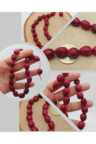 Andız Ağacı 17lik Efe Tesbih 13 13mm 56090 Çok Renkli