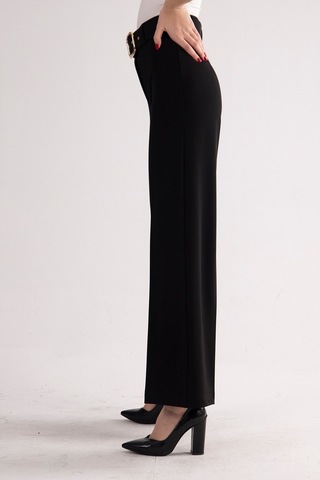 Belamore Siyah Bol Paça Pantolon 3974959.01
