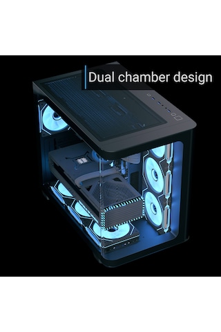 Aerocool P500c 850w 80+ Gold Atx 3.1, 4x12cm Mirror A-rgb Fanlı,