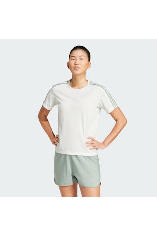 Adidas Own The Run 3s Tee Kadın T-shirt Jp0829 Ekru
