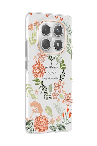 Redmi Note 14 Pro 4g Kılıf Kamera Korumalı Desenli Zore Klip Kapak - Beautiful -