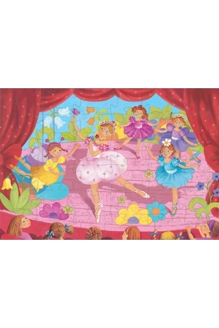 Djeco Dekoratif Puzzle 36 Parça/The Ballerina With The Flower