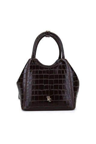 Tamer Tanca Kadın Suni Deri Kahverengi Kroko Kol Çantası 1003 2031 Bn Cnt Sk25-26 A.kahve Kroko Kahverengi