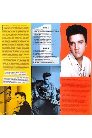 Elvis Presley - Number One U.s. Singles 1956-62 Limited Gatefold Edition - Plak