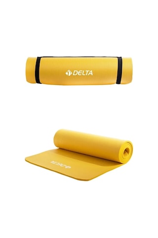 Delta Pilates Minderi Yoga Matı 15mm Sarı Mty-472