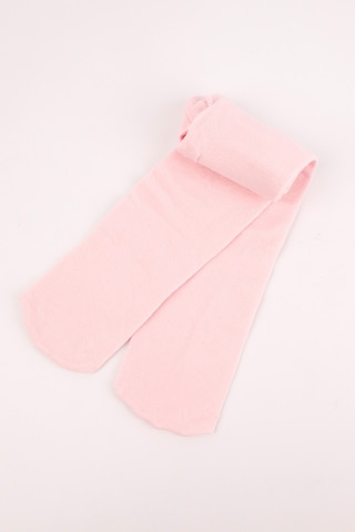 Le Mabelle Pembe Kız Çocuk Koton Külotlu Çorap Pembe