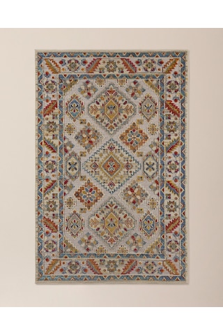 Madame Coco Creves Halı - 120x180 Cm - Bej Ekru