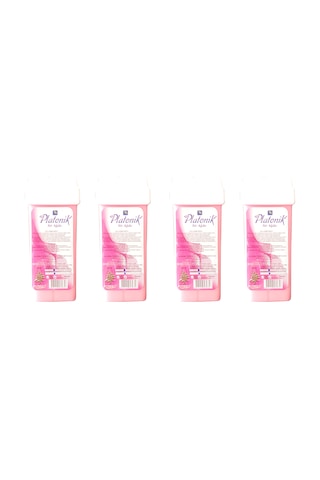 Platonik Pudralı Pembe Kartuş Sir Ağda 4 x 100 ML