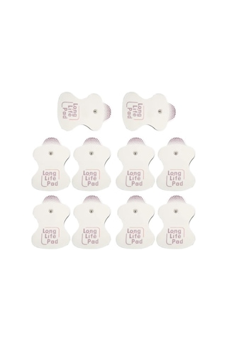 Omron Masaj Cihazları İçin 10 Adet Uzun Ömürlü Elektrot Yedek Pedleri Çok Renkli