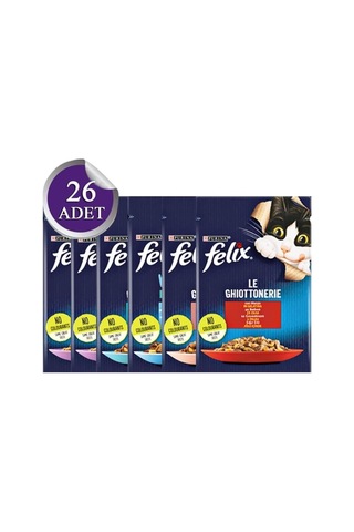 Sığır Etli Kedi Yaş Mama 26 X 85 Gr