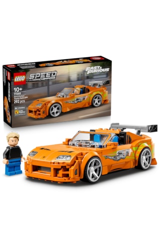 LEGO® Speed Champions Hızlı ve Öfkeli Toyota Supra MK4 77260 - 10 Yaş Üzeri için Özel Jant İçeren Oyuncak Yapım Seti (292 Parça)