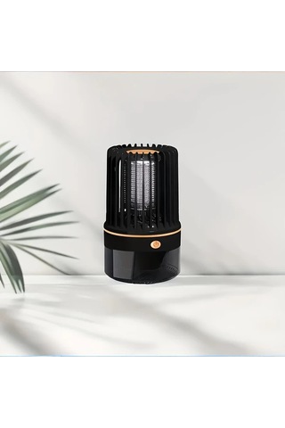 Xuweiwei 1 Takım Premium Usb Şarj Edilebilir Sessiz Sivrisinek Öldürücü Siyah Şarj Ediliyor Dış Mekan Büyük Kapasite