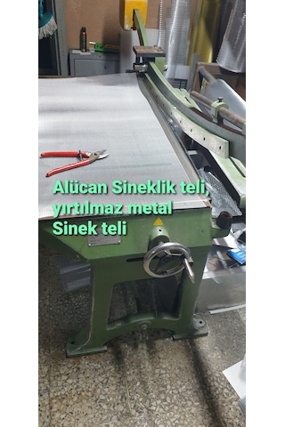 Alüminyum Metal Sert Sineklik Teli, Yırtılmaz Kedi Teli