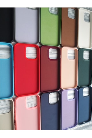 Apple Uyumlu iPhone 13 Pro 6.1 Lansman Içi Kadife Silikon Logolu Kilif 514049155