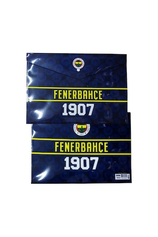 Çıtçıtlı Dosya Lisanslı A4 2'li 1 Paket Fener Çıt Çıtlı Zarf Dosya A-4 Orjinal Desenli Dosya