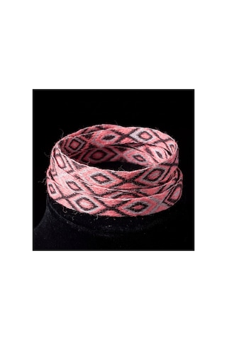 Last İcon Pembe Siyah Baklava Desenli Yassı Ayakkabı Bağcığı Spor Sneaker Çok Renkli Last İcon Pembe Siyah Baklava Desenli Yassı Ayakkabı Bağcığı Spor Sneaker Çok Renkli