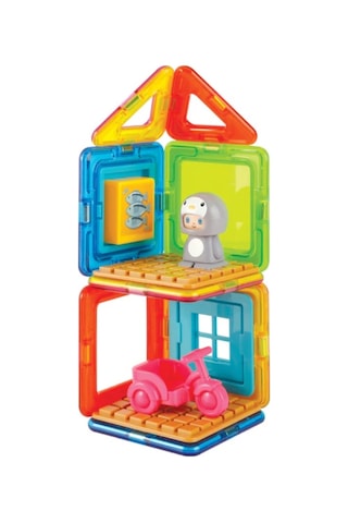 Magformers Mıknatıslı Cube House Set - Penguin - 20 Parça