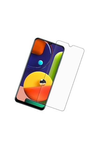 Samsung Uyumlu Galaxy A50S Kırılmaz Ekran Koruyucu Temperli Cam