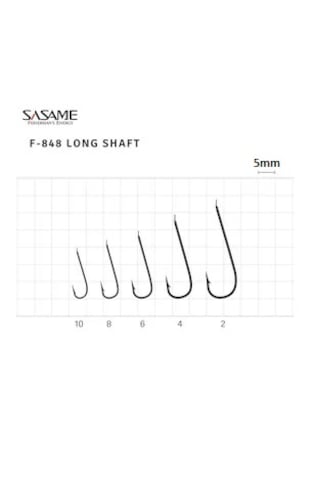 Sasame F-848 No:4 Long Shaft Olta İğnesi 22 Adet