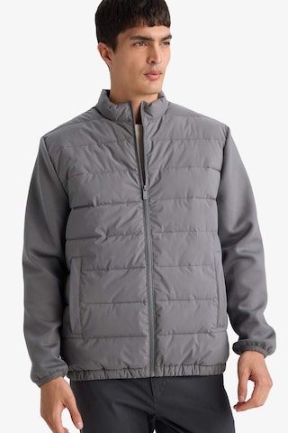 Defacto Su Geçirmez Slım Fıt Dik Yaka Esnek Mont D7532ax26spgr206 Gri-gr206
