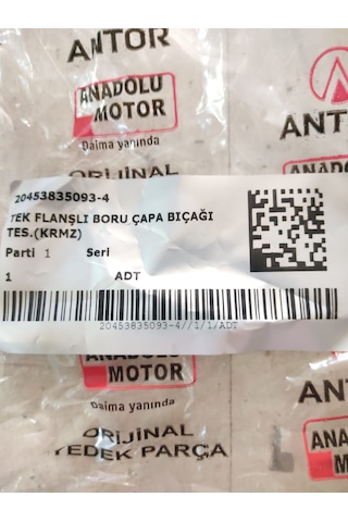Antrac Tek Flanşlı Boru 200/225 (ÇAPA BIÇAĞI IÇİN) Modeller Için Benzinli