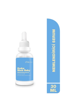 She Vec Hydra Back Baby Hyaluronik Asit Yoğun Nemlendirici ve Dolgunlaştırıcı Serum 30 ML