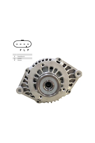 12v Alternatör Dinamo Delco Tipi 120 A 2-fiş F-l Chevrolet Captıva 2.0 D-opel Antara 2.0 Cdtı