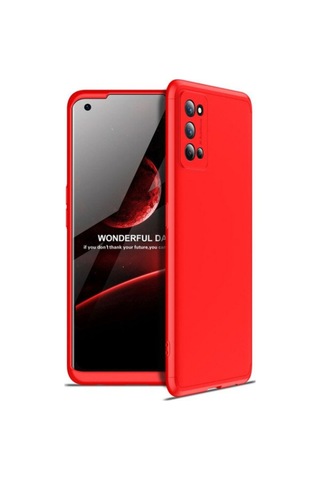 Realme 7 Pro Kılıf Zore Ays Kapak Kırmızı