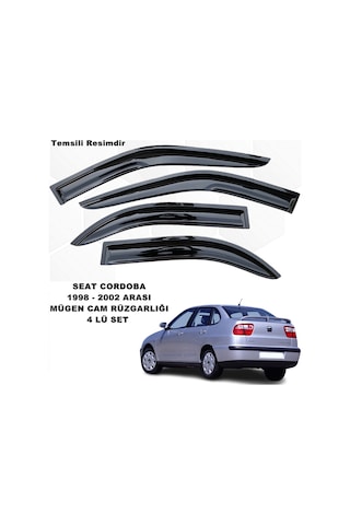 Seat Cordoba Mügen Cam Rüzgarlığı 1998-2002 Arası 4 Lü Set-caraks