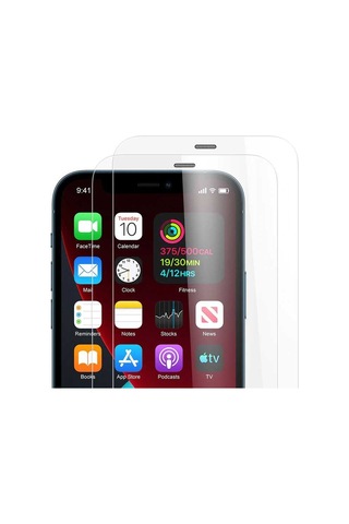 Apple Uyumlu iPhone 12 Mini Zore Vox Glass Temperli Ekran Koruyucu