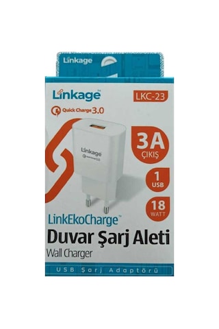 Lkc-23 3a Quick Charge 18w 1xusb Başlık