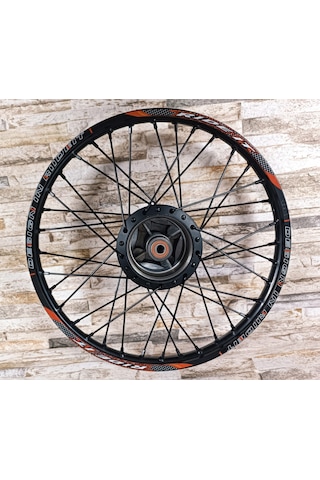 Ride İt Jant Komple Siyah Arka Jant Yüksek Göbek 1.20 X 19 '-