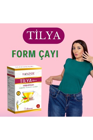 Tilya Kürü Form Çayı Kuşburnu Altın Otu Ihlamur 20 Süzen 2 Adet