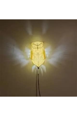 Konesam Usb Çalışır Trapez Şekilli Duvar Lambası, 8w Enerji Tasarruflu Fener, Soğuk Beyaz Işık, Hızlı Kurulum Kanca Montajı Beyaz